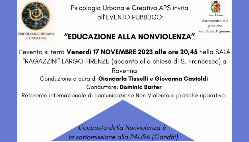 Educazione alla nonviolenza