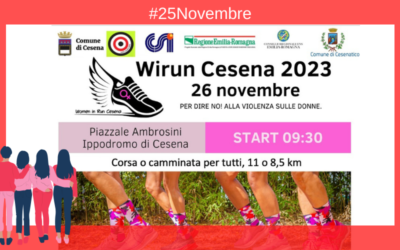 WIRun Cesena 2023 per dire no alla violenza