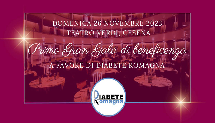 Gran galà di beneficenza per Diabete Romagna