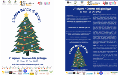 Cartolina e albero gentile di Onnon
