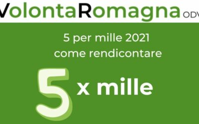 5 per mille 2021 come rendicontare