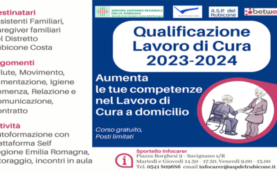 Qualificazione lavoro di cura: iscrizioni aperte