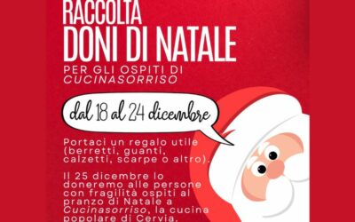 Cucina sorriso raccoglie doni