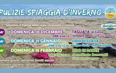 Pulizia invernale delle spiagge