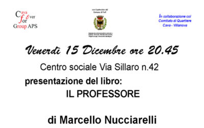 Presentazione libro “Il professore” e mostra “Cogitatio”