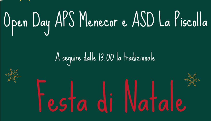 Festa di Natale a Menecor