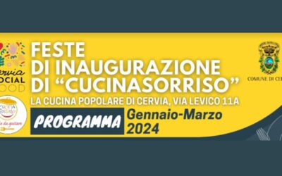 Feste di inaugurazione per “Cucina sorriso”