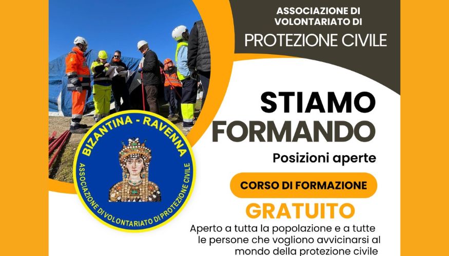 Protezione civile forma nuovi volontari