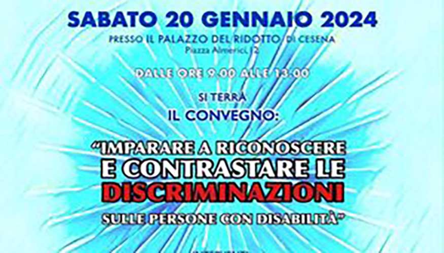 Conoscere, contrastare le discriminazioni sulle persone con disabilità