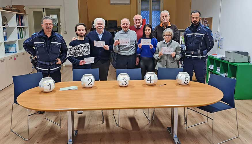 Estratti i biglietti della Lotteria della Solidarietà 2023/2024