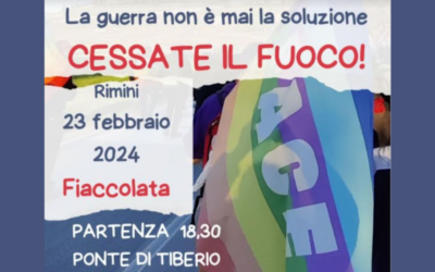 Fiaccolata per la pace