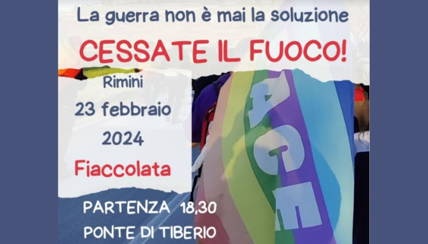 Fiaccolata per la pace