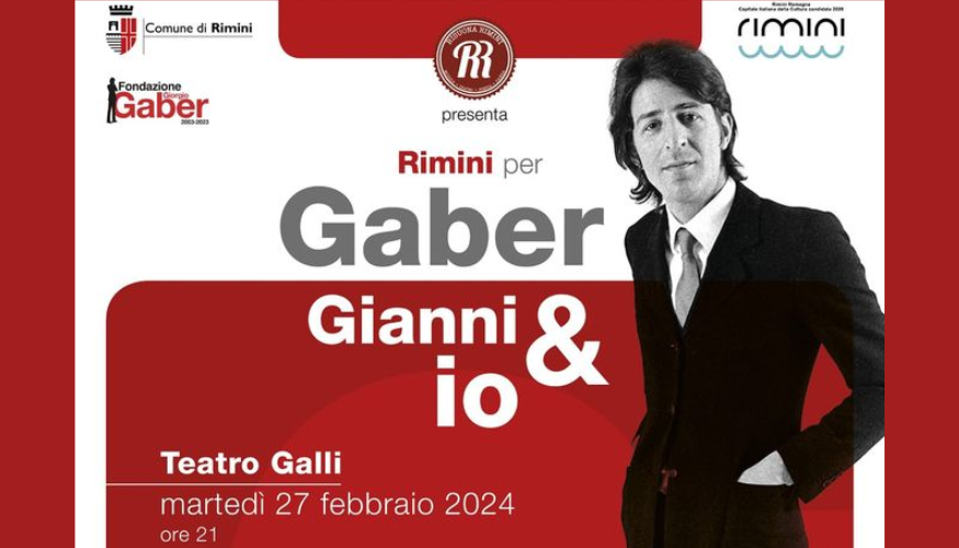 Gaber Gianni & io