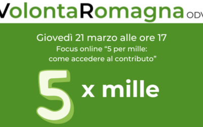 Focus online “5 per mille: come accedere al contributo”