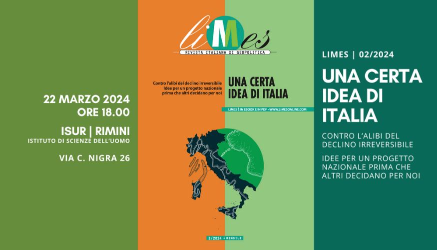 “Una certa idea di Italia”