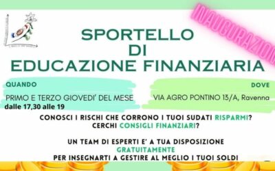 Inaugura lo sportello di educazione finanziaria