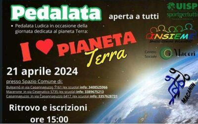 Pedalata I love pianeta