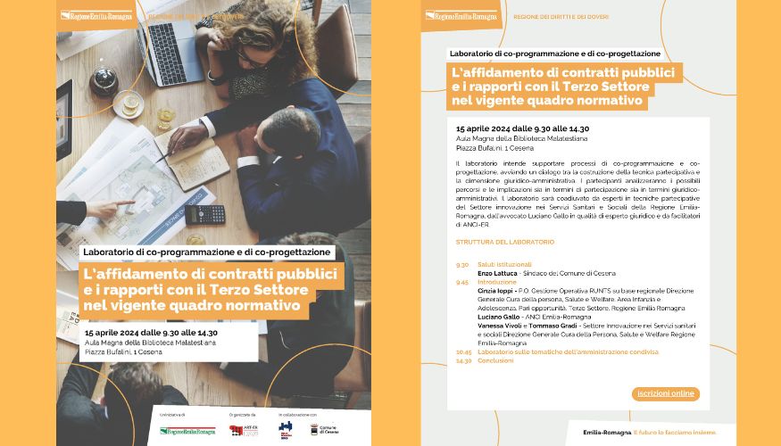 Contratti pubblici e Terzo settore