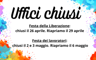 Chiusura uffici per festività