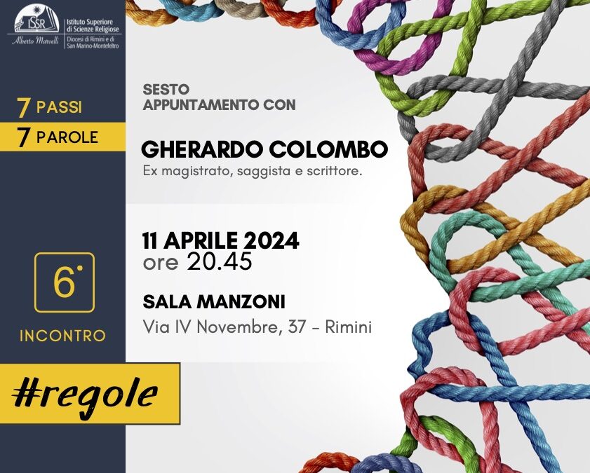 Gherardo Colombo a Rimini