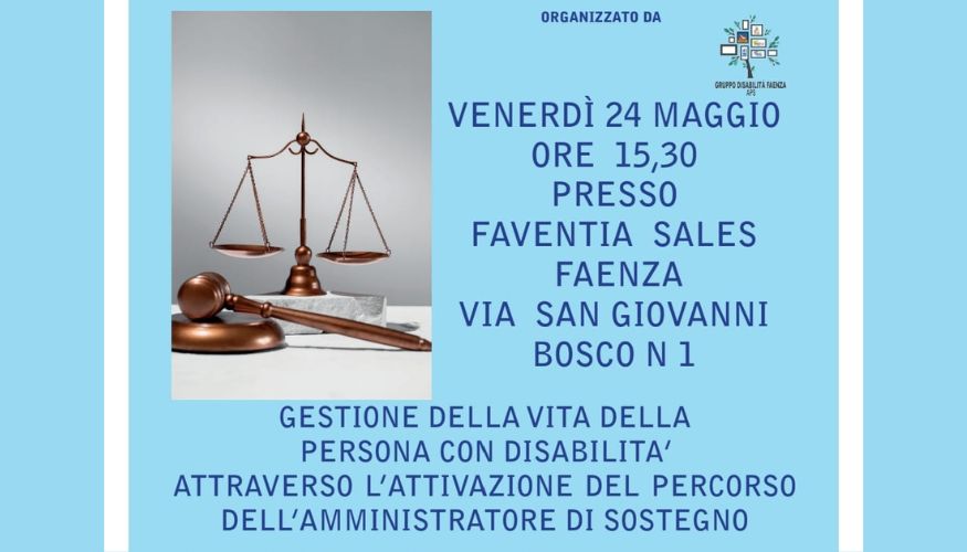 Convegno sull’amministratore di sostegno