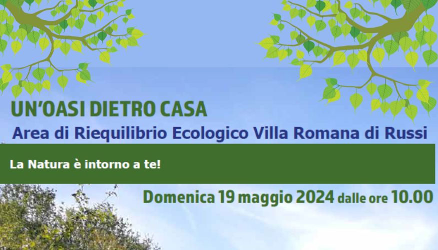 Un’oasi dietro casa
