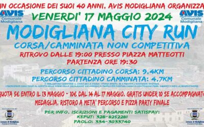 Modigliana City Run