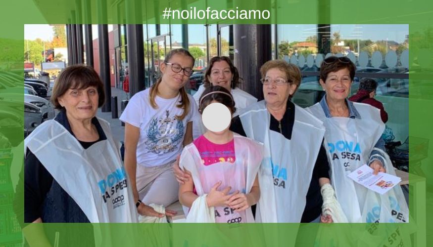 Volontari per la raccolta alimentare