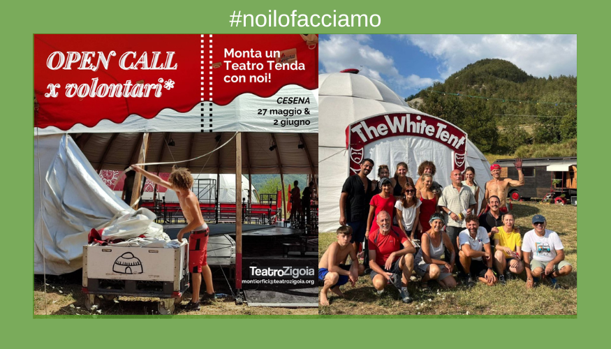 Monta un Teatro Tenda con Zigoia!