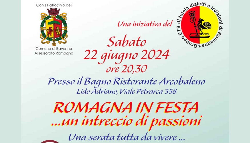 Romagna in festa… intreccio di passioni