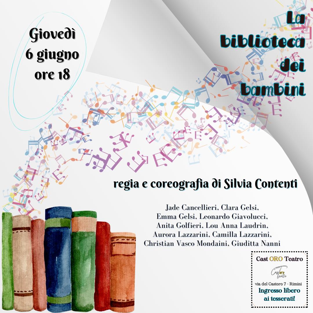 cast oro La biblioteca dei bambini.