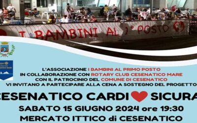 Cena di beneficenza per progetto “Cesenatico Cardiosicura”
