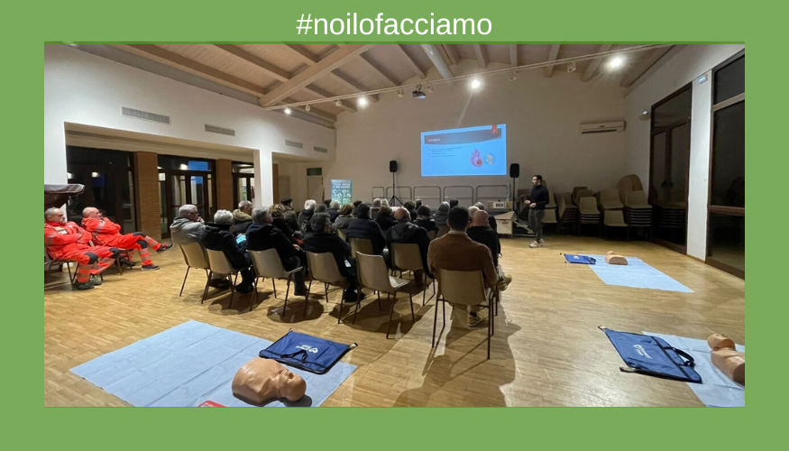 Volontari per progetto Facile DAE
