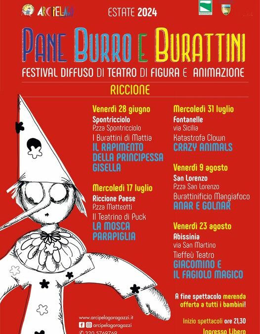 Pane, burro e burattini 2024