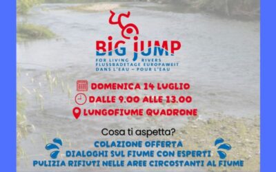 Big jump: pulizia delle aree vicine al fiume