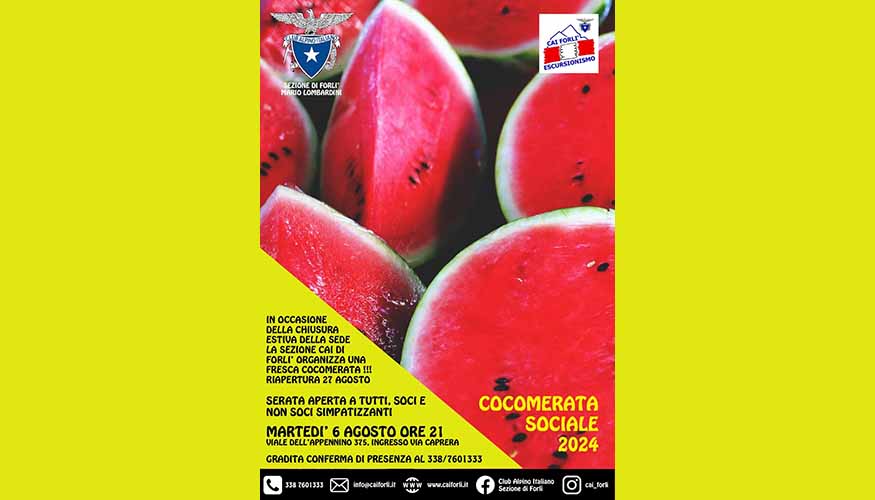 Cocomerata sociale 2024