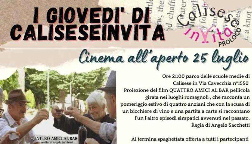 I giovedì di CaliseseinVita