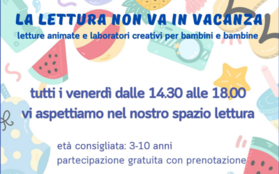La lettura non va in vacanza