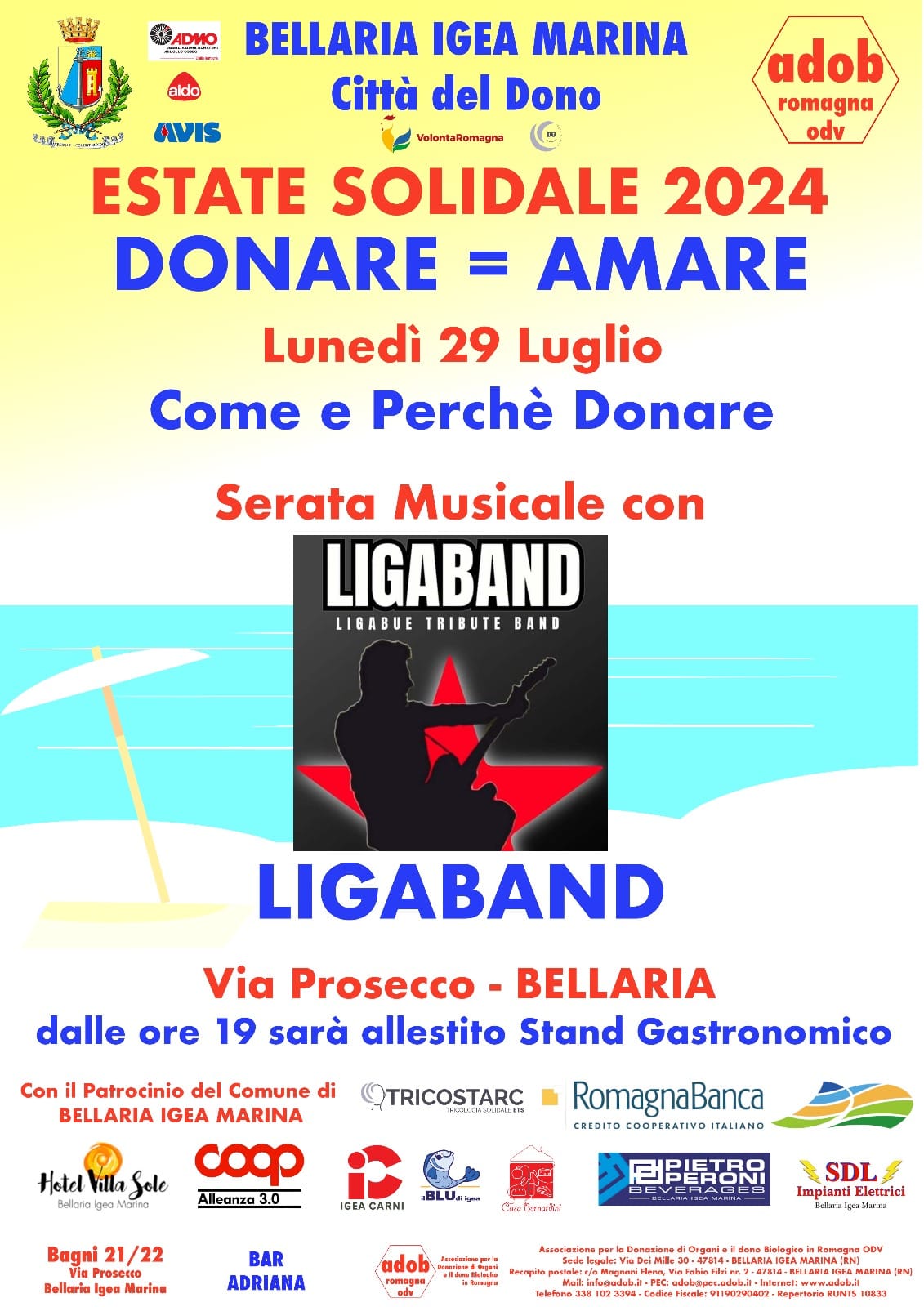 ligaband Evento a Bellaria.