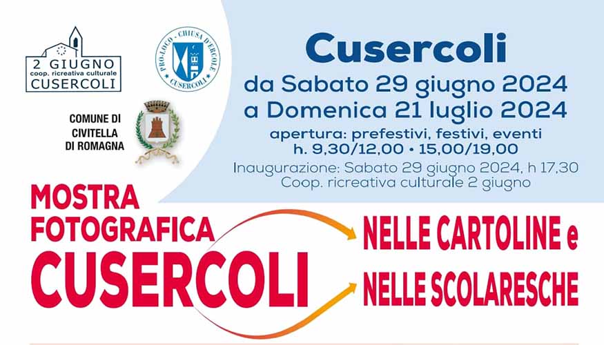Mostre fotografiche a Cusercoli