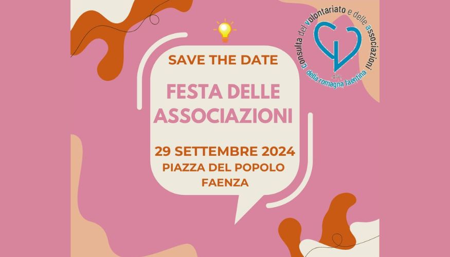 Faenza: pianifichiamo la festa del volontariato