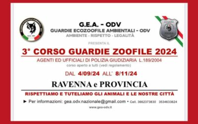 3° corso Guardie zoofile