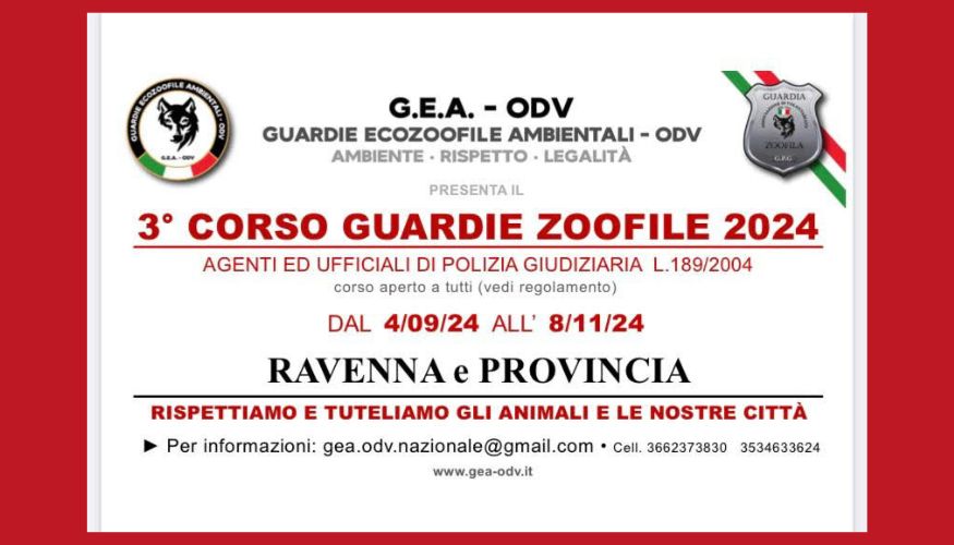 3° corso Guardie zoofile