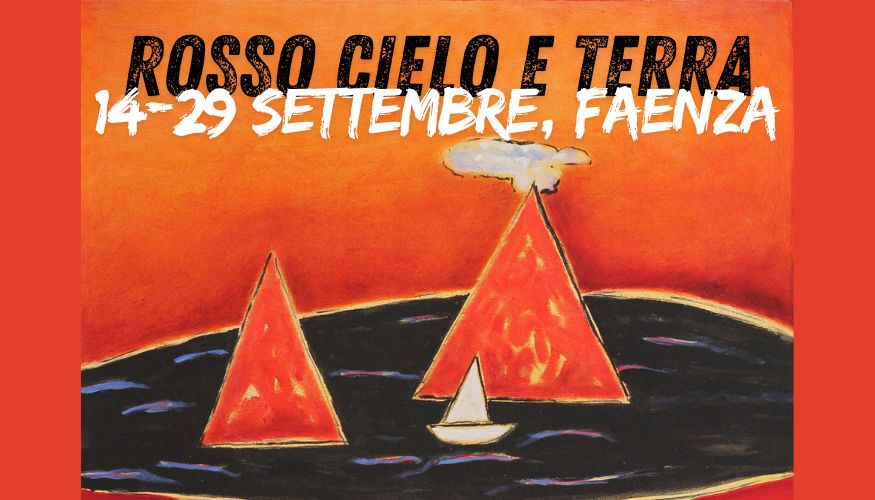 Rosso cielo e terra, la mostra