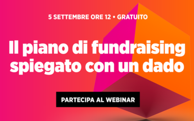 Il piano di fundraising spiegato con un dado