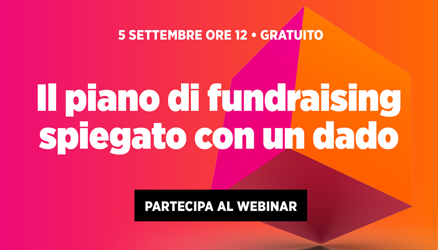 Il piano di fundraising spiegato con un dado