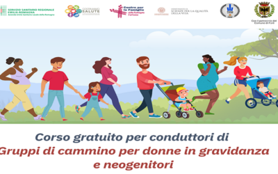 Conduttori di gruppi cammino per donne in gravidanza e neogenitori