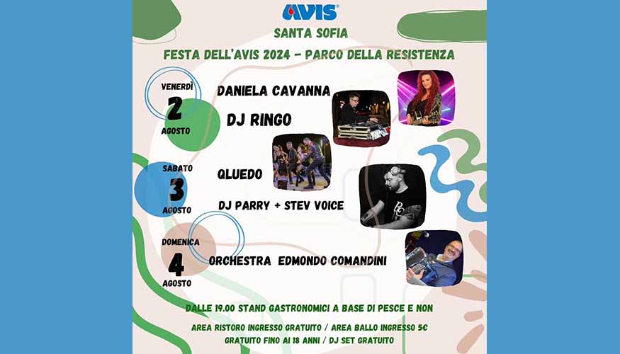 Avis Santa Sofia in festa