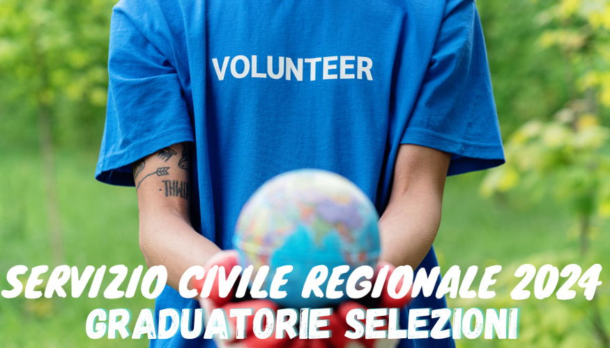 Graduatorie provvisorie servizio civile Regionale 2024