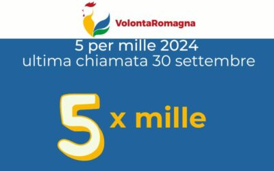 5 per mille 2024 ultima chiamata